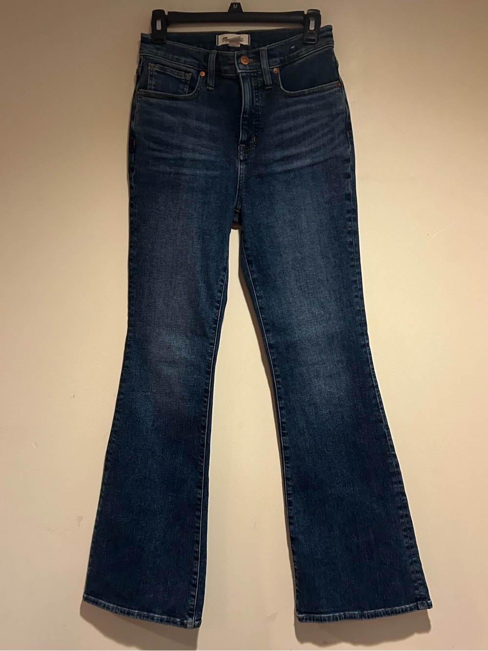 Madewell Dark Wash Skinny Flare Jeans Sz 27